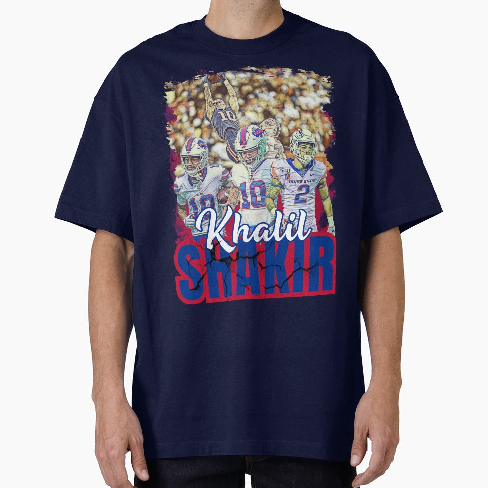 Shakir Action Game Day Hero T-Shirt - Custom Art Print Unisex - T-Shirt, Sweatshirt, Hoodie