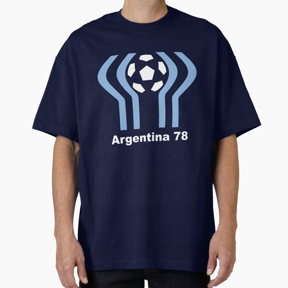Argentina 1978 World Cup White T-Shirt - Streetwear Style for Adults - T-Shirt, Sweatshirt, Hoodie