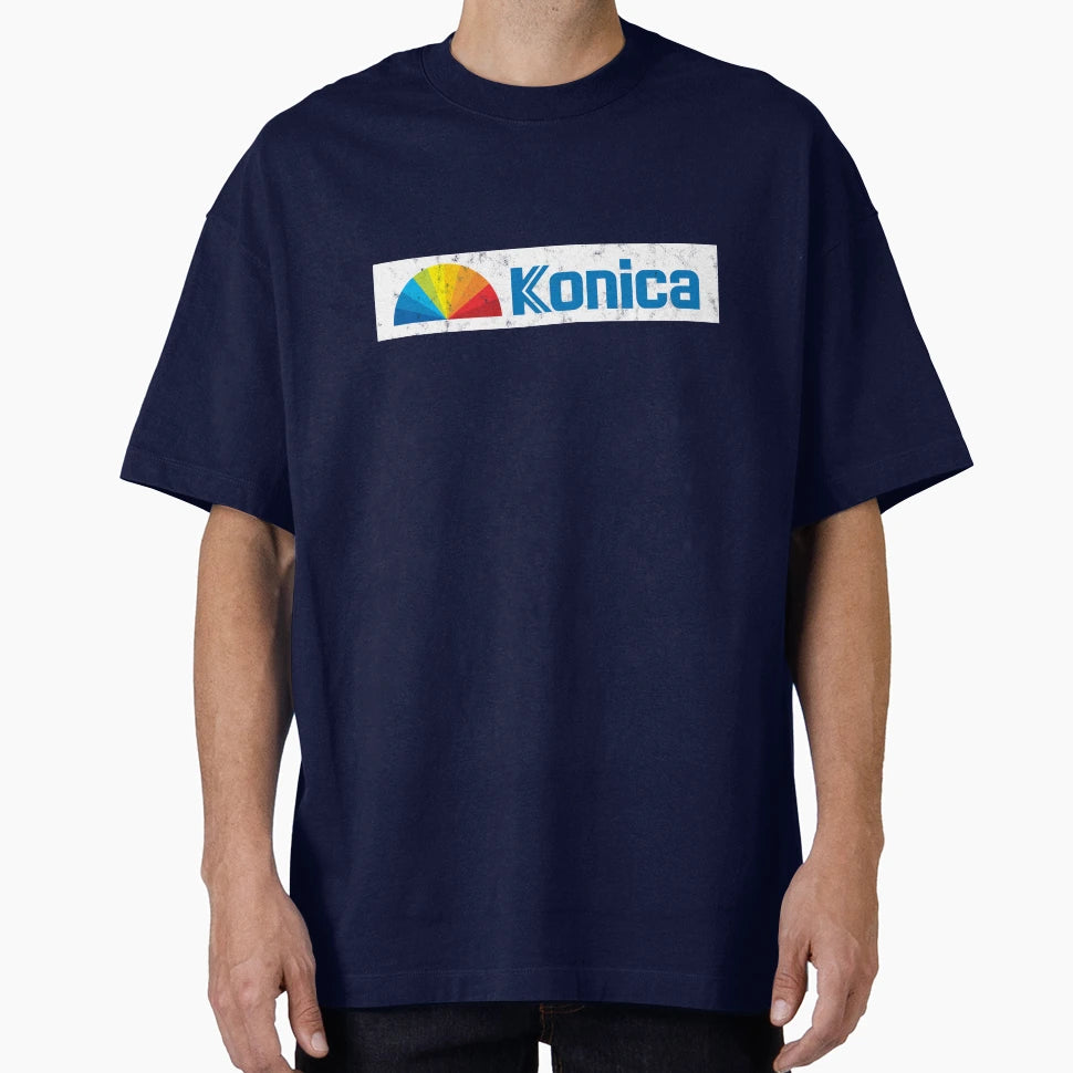 Old Konica Logo T-Shirt - Trendy Graphic Men Women - T-Shirt, Sweatshirt, Hoodie