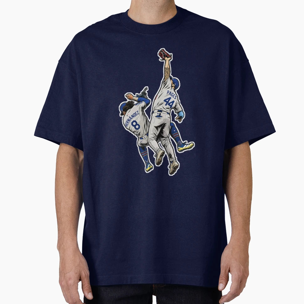 Andy Pages World Series Game 7 Catch T-Shirt - Novelty Apparel for Adults - T-Shirt, Sweatshirt, Hoodie