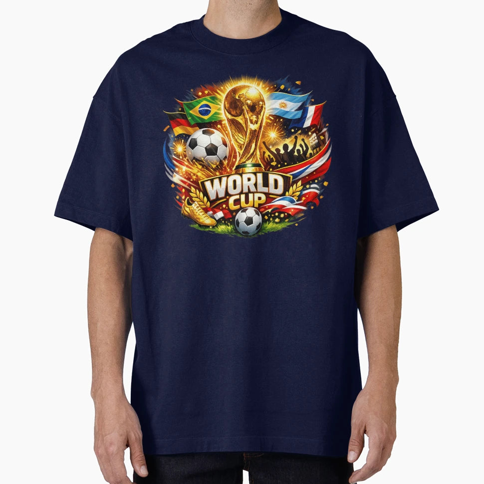World Cup Graffiti Legends Football T-Shirt - Graphic Print for Adults - T-Shirt, Sweatshirt, Hoodie