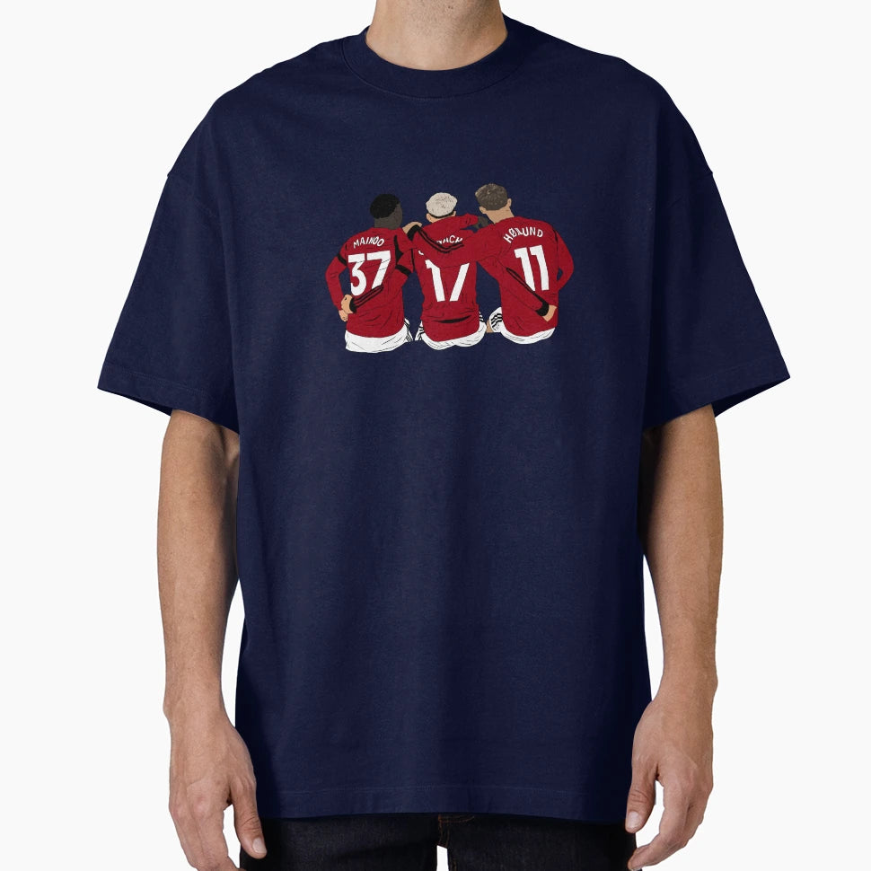 Kobbie Mainoo Alejandro Garnacho T-Shirt - Casual Everyday Wear for Adults - T-Shirt, Sweatshirt, Hoodie