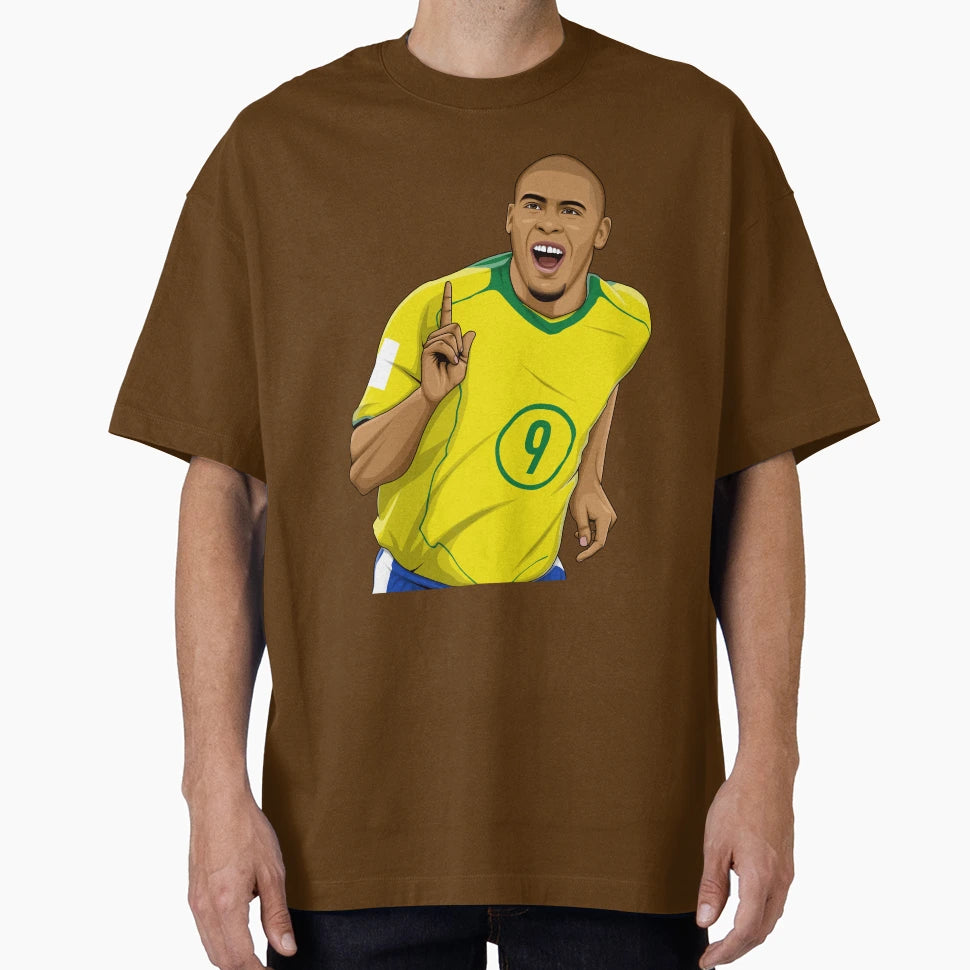 Ronaldo Nazario T-Shirt - Novelty Apparel for Adults - T-Shirt, Sweatshirt, Hoodie