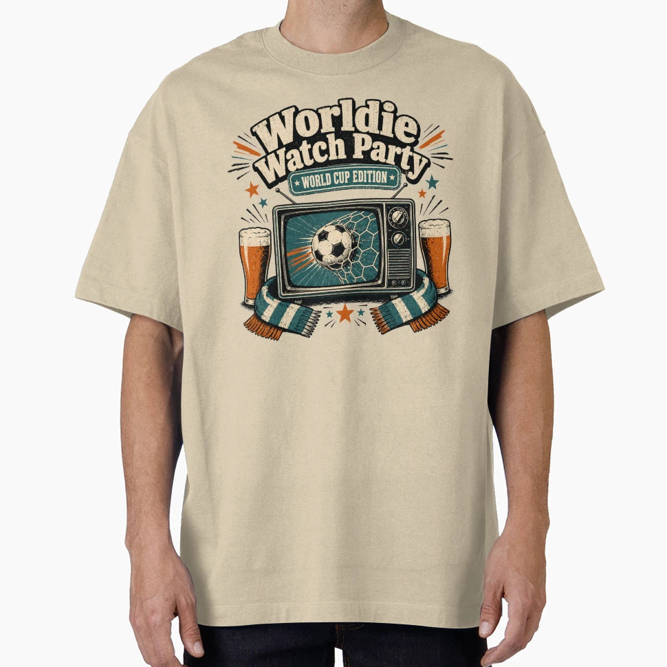 Worldie Watch Party Soccer Pub World T-Shirt - Novelty Apparel Men Women - T-Shirt, Sweatshirt, Hoodie