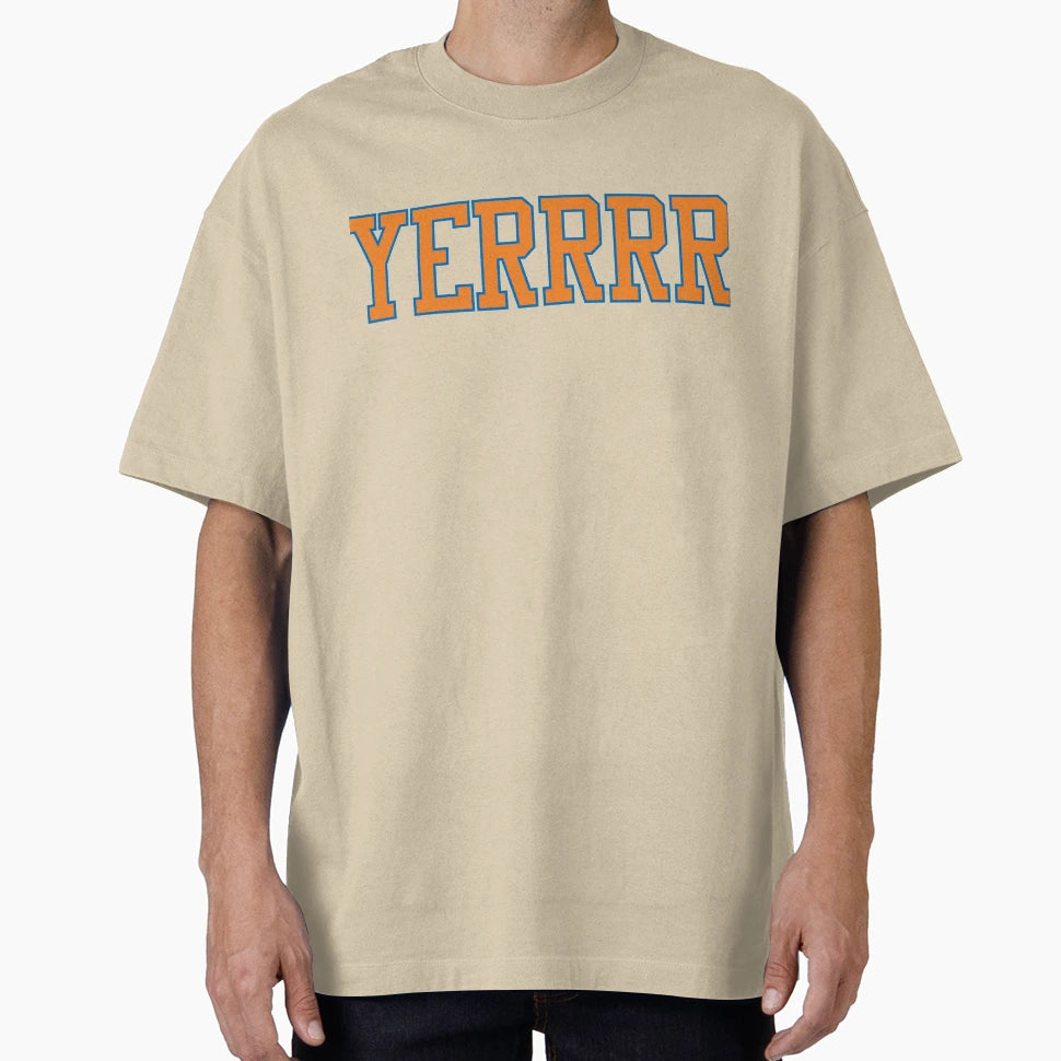 Yerrrr Basketball T-Shirt - Minimalist Print for Adults - T-Shirt, Sweatshirt, Hoodie
