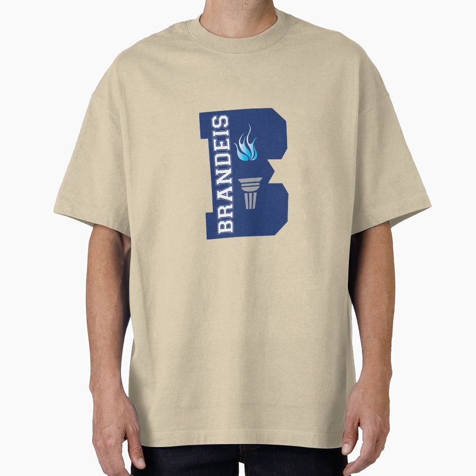 Navy Blue Brandeis Logo T-Shirt - Fun Novelty Design Unisex - T-Shirt, Sweatshirt, Hoodie