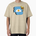 Argentina Futbol T-Shirt - Aesthetic Graphic Unisex - T-Shirt, Sweatshirt, Hoodie