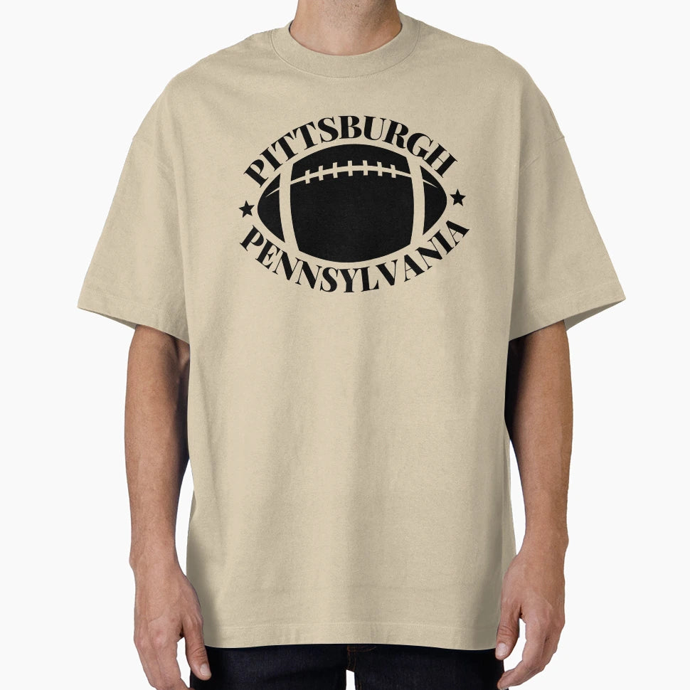 Pittsburgh Pennsylvania Football T-Shirt - Novelty Apparel for Adults - T-Shirt, Sweatshirt, Hoodie