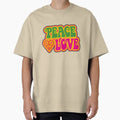 Peace And Love T-Shirt - Casual Everyday Wear for Adults - T-Shirt, Sweatshirt, Hoodie