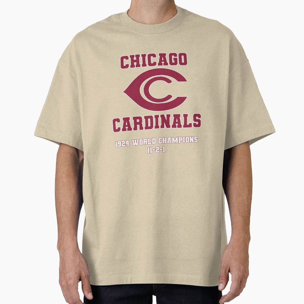 Chicago Cardinals 1924 World Champs T-Shirt - Streetwear Style Men Women - T-Shirt, Sweatshirt, Hoodie