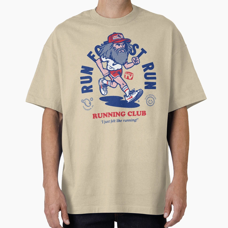 Running Club T-Shirt - Graphic Print Men Women - T-Shirt, Sweatshirt, Hoodie