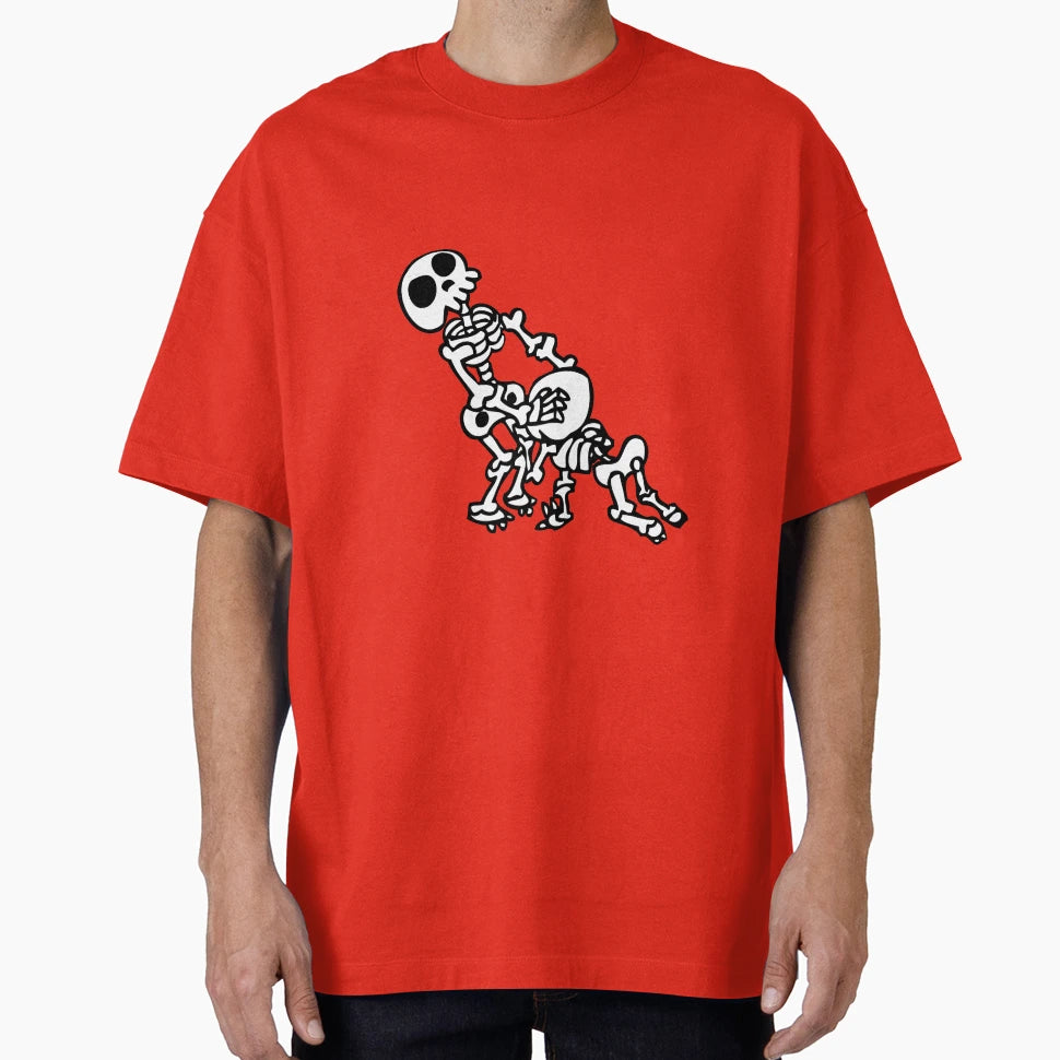 Funny Blowjob Sex Skeleton T-Shirt - Graphic Print Unisex - T-Shirt, Sweatshirt, Hoodie
