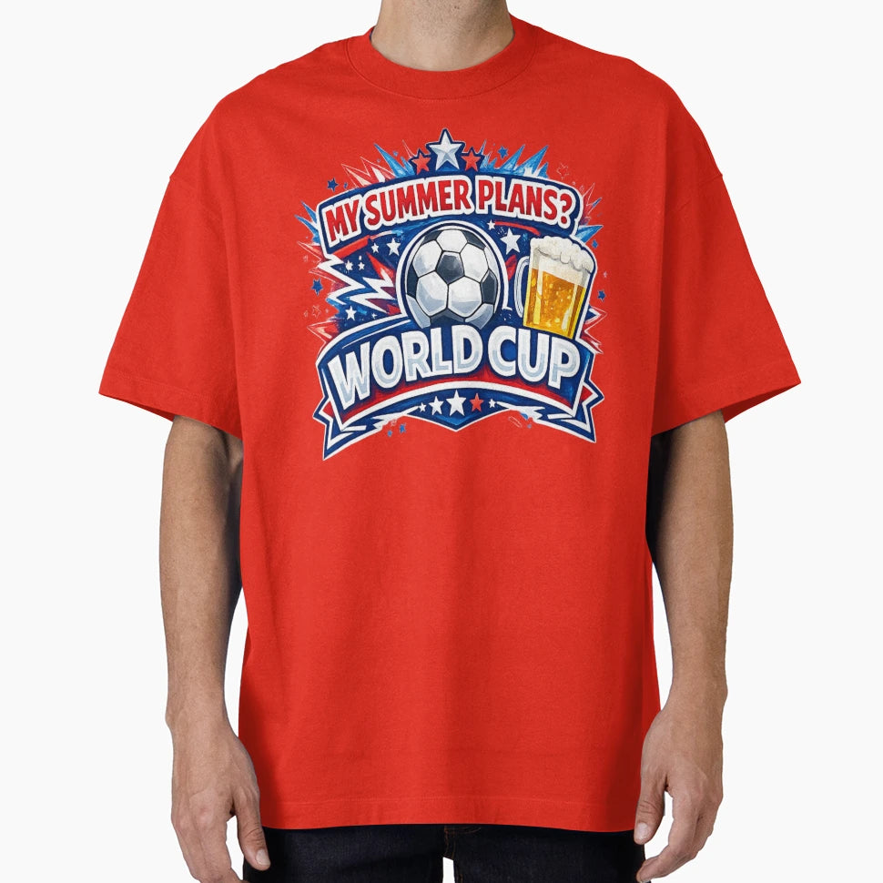 My Summer Plans World Cup T-Shirt - Trendy Graphic for Adults - T-Shirt, Sweatshirt, Hoodie