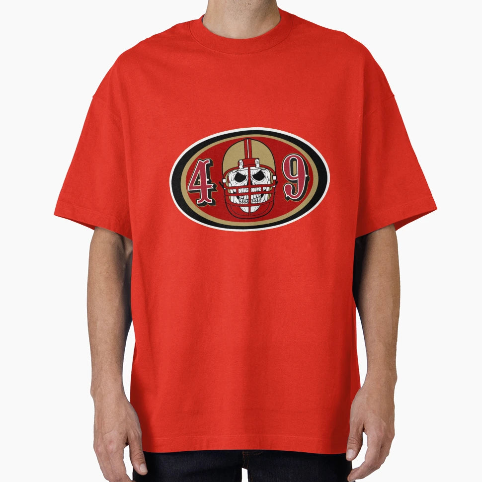 49Ers Skull T-Shirt - Minimalist Print Unisex - T-Shirt, Sweatshirt, Hoodie
