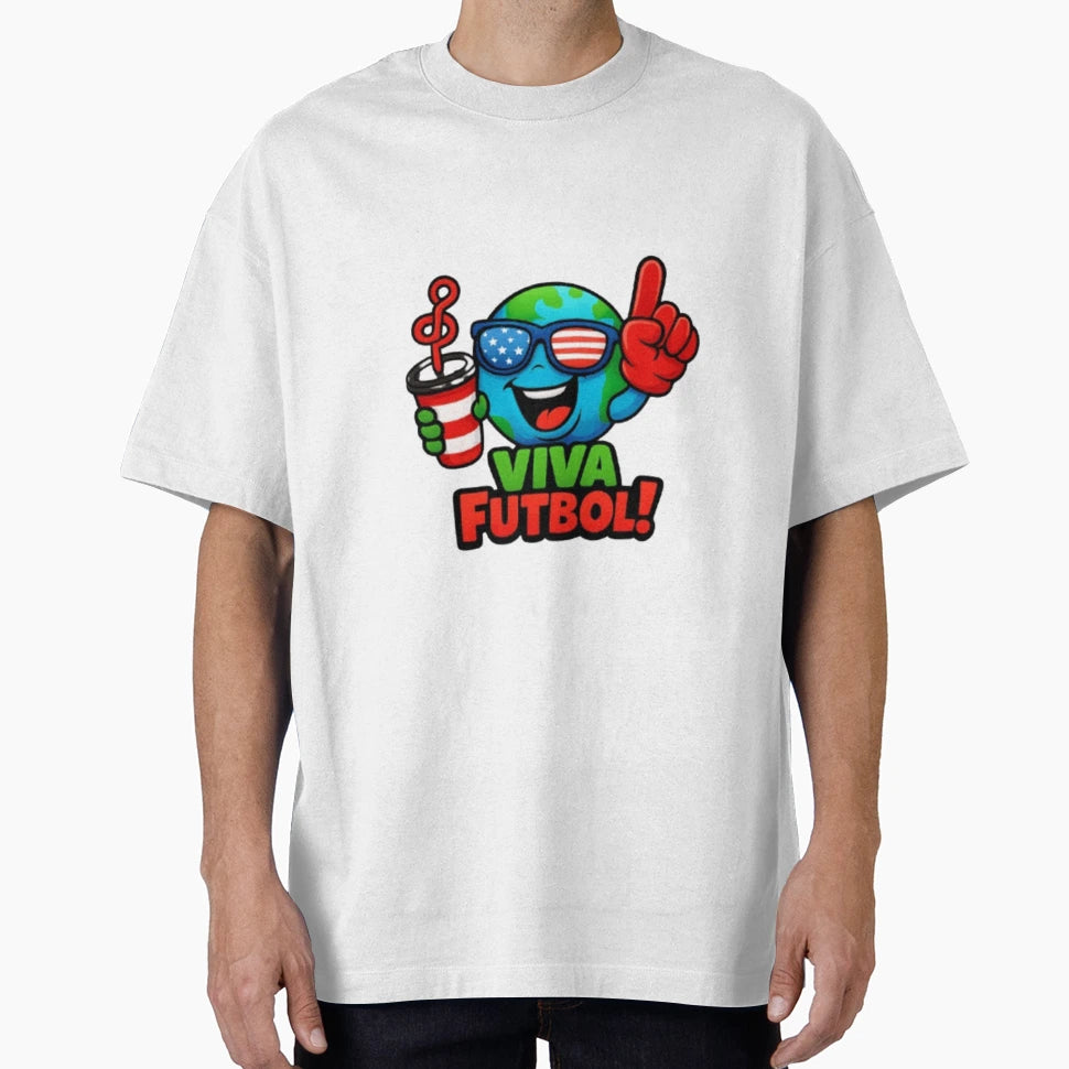 Viva Futbol Funny World Cup 2026 Soccer T-Shirt - Unique Graphic for Adults - T-Shirt, Sweatshirt, Hoodie