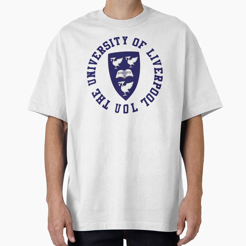 University Liverpool England T-Shirt - Casual Everyday Wear Unisex - T-Shirt, Sweatshirt, Hoodie