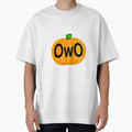 Owo Pumpkin T-Shirt - Aesthetic Graphic Men Women - T-Shirt, Sweatshirt, Hoodie