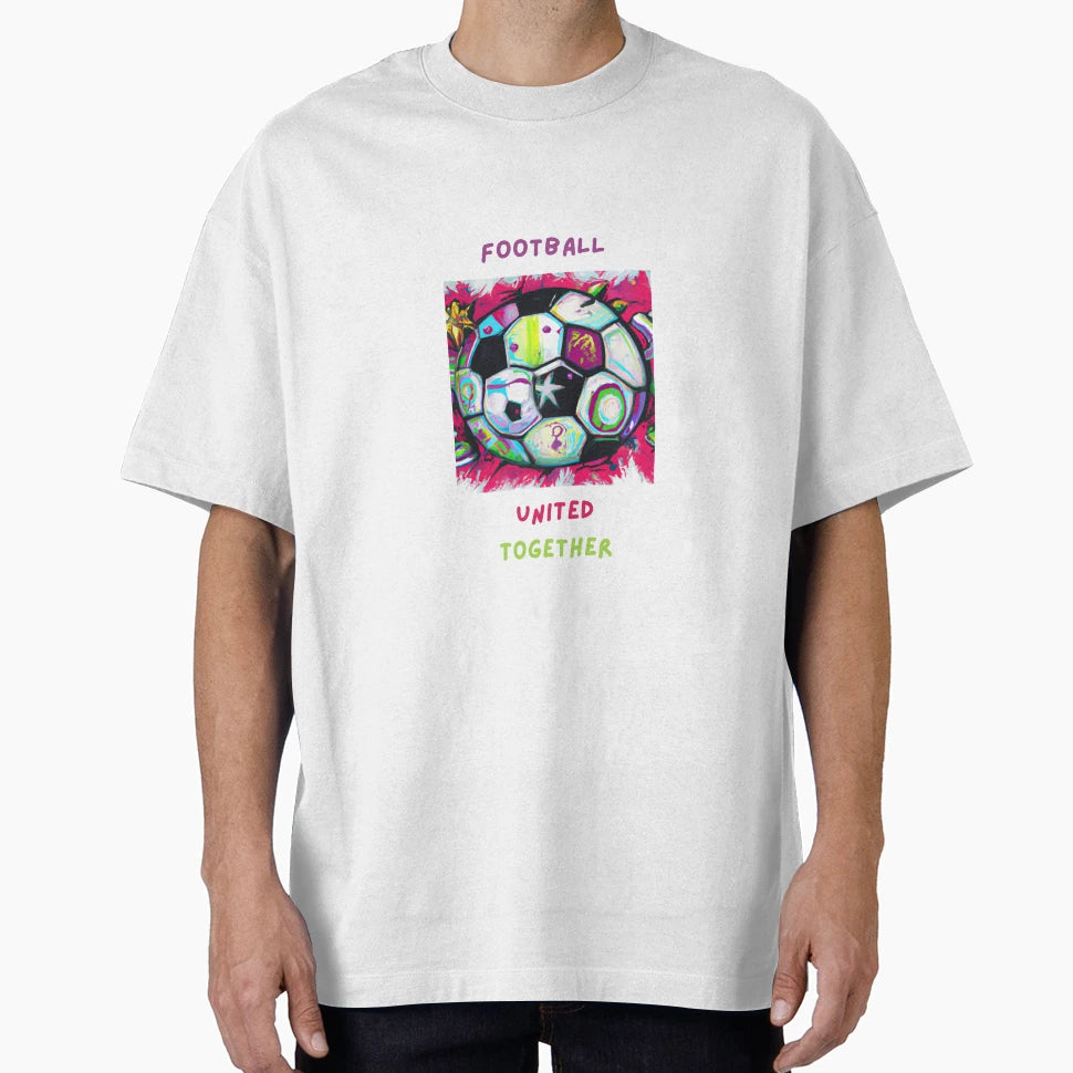 Football United Together T-Shirt - Minimalist Print Unisex - T-Shirt, Sweatshirt, Hoodie