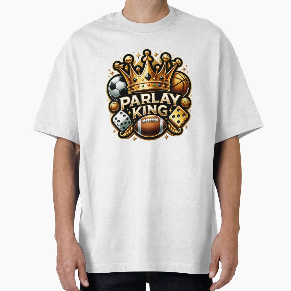 Parlay King Sports Betting T-Shirt - Trendy Graphic Unisex - T-Shirt, Sweatshirt, Hoodie