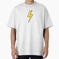 Yellow Flash Pattern T-Shirt - Streetwear Style Men Women - T-Shirt, Sweatshirt, Hoodie