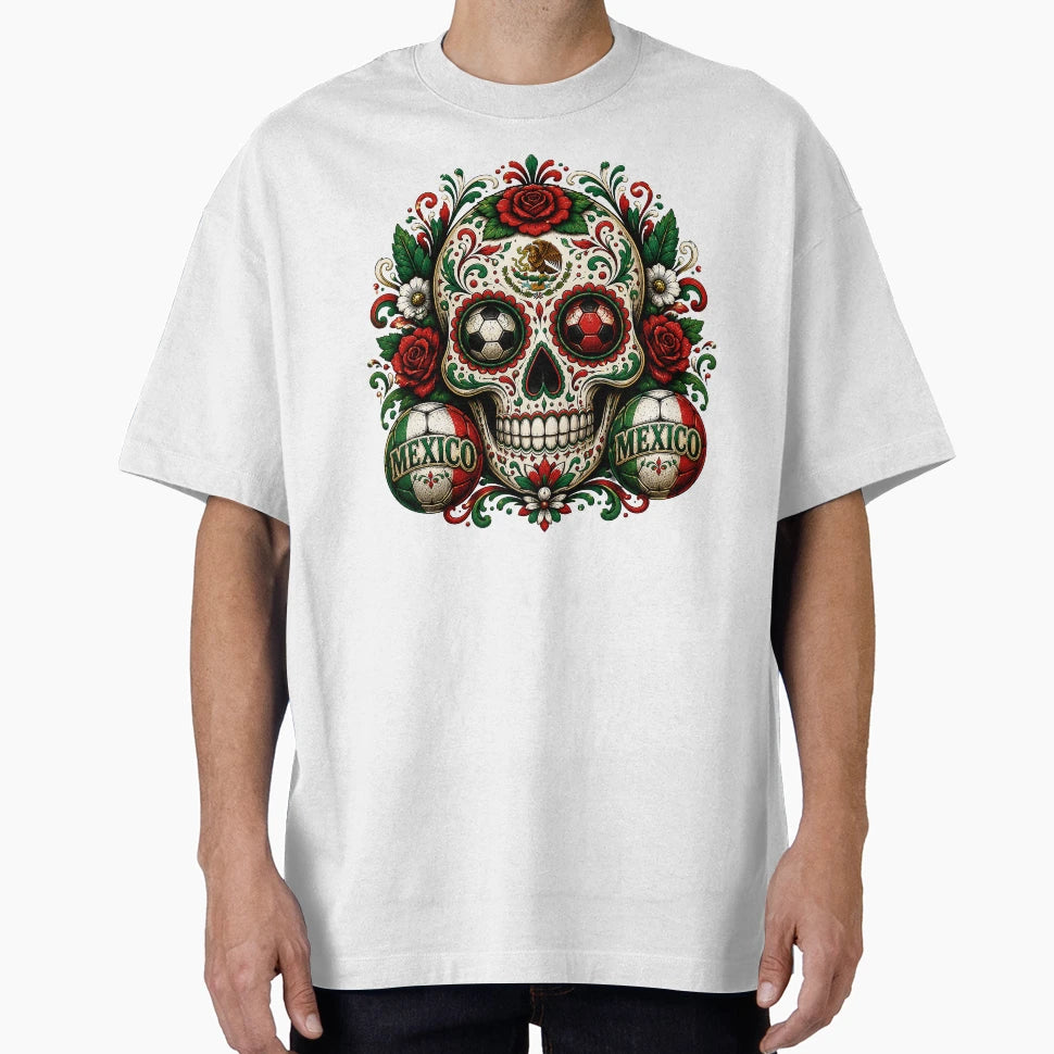 Mexico Soccer T-Shirt - Minimalist Print Men Women - T-Shirt, Sweatshirt, Hoodie