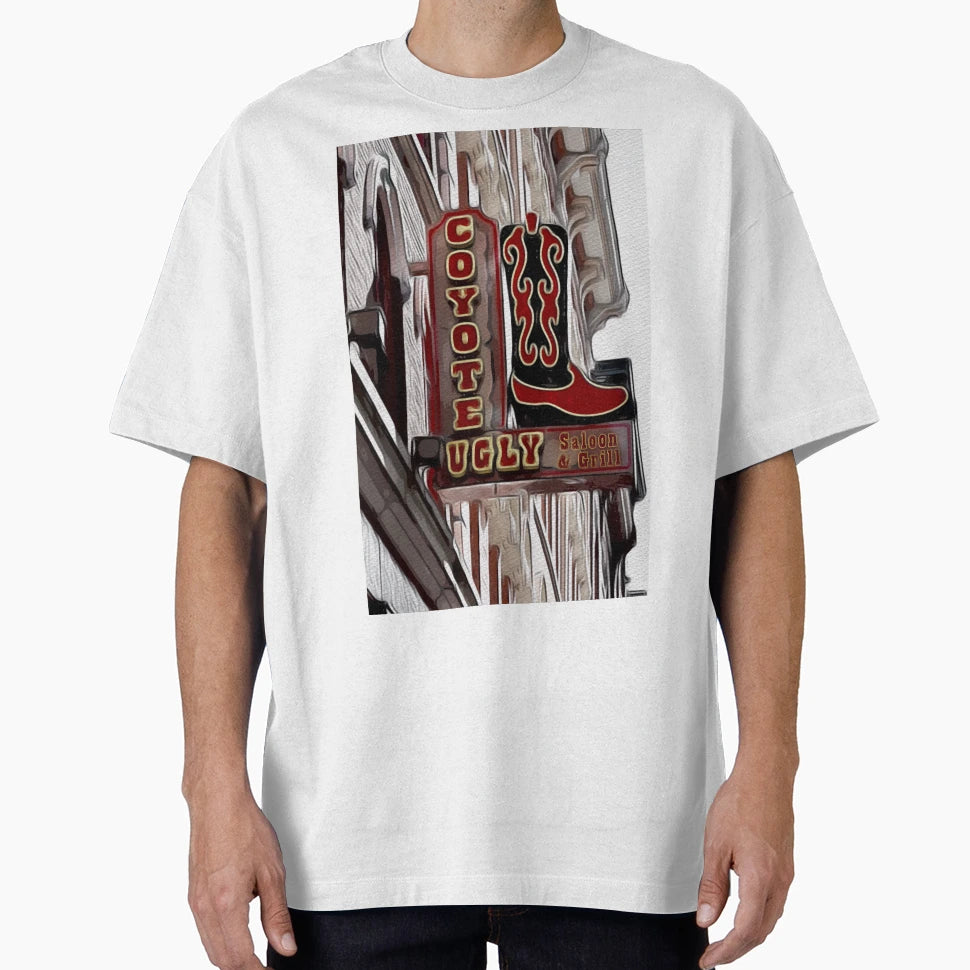 Coyote Ugly Saloon Sign T-Shirt - Novelty Apparel Men Women - T-Shirt, Sweatshirt, Hoodie