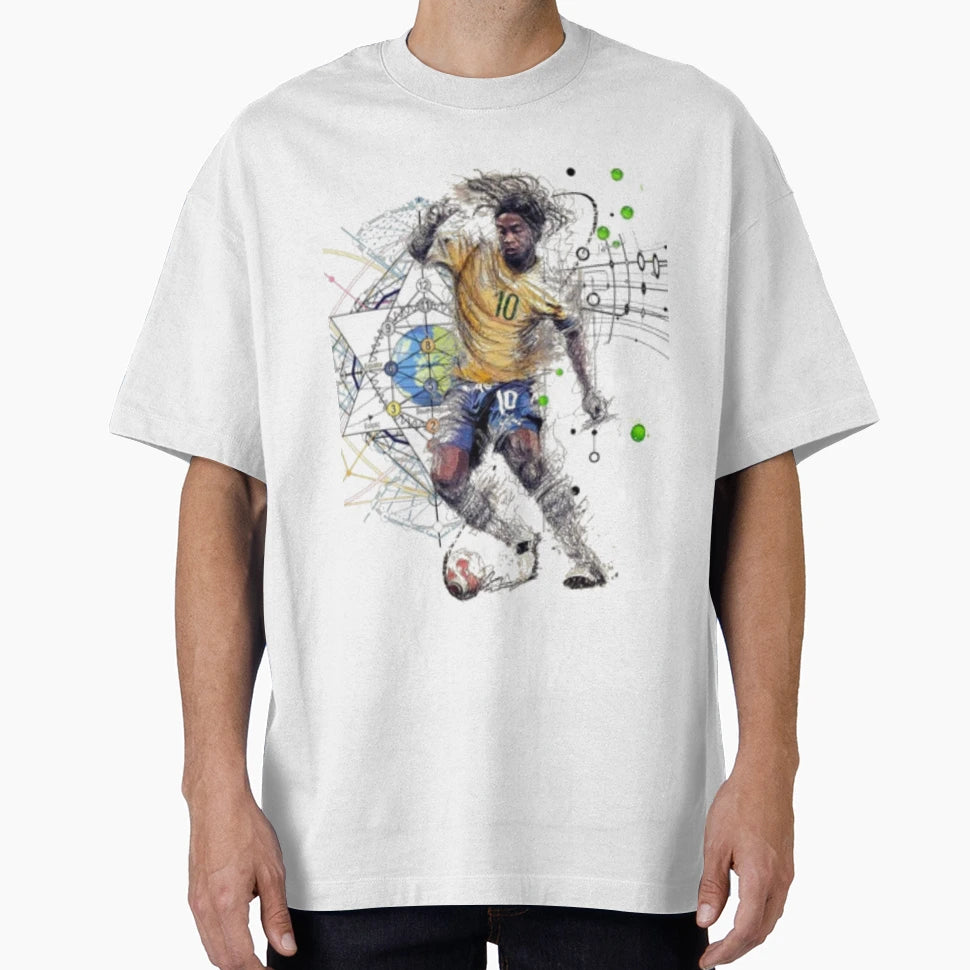 Ronaldinho Playmaker T-Shirt - Fun Novelty Design Unisex - T-Shirt, Sweatshirt, Hoodie