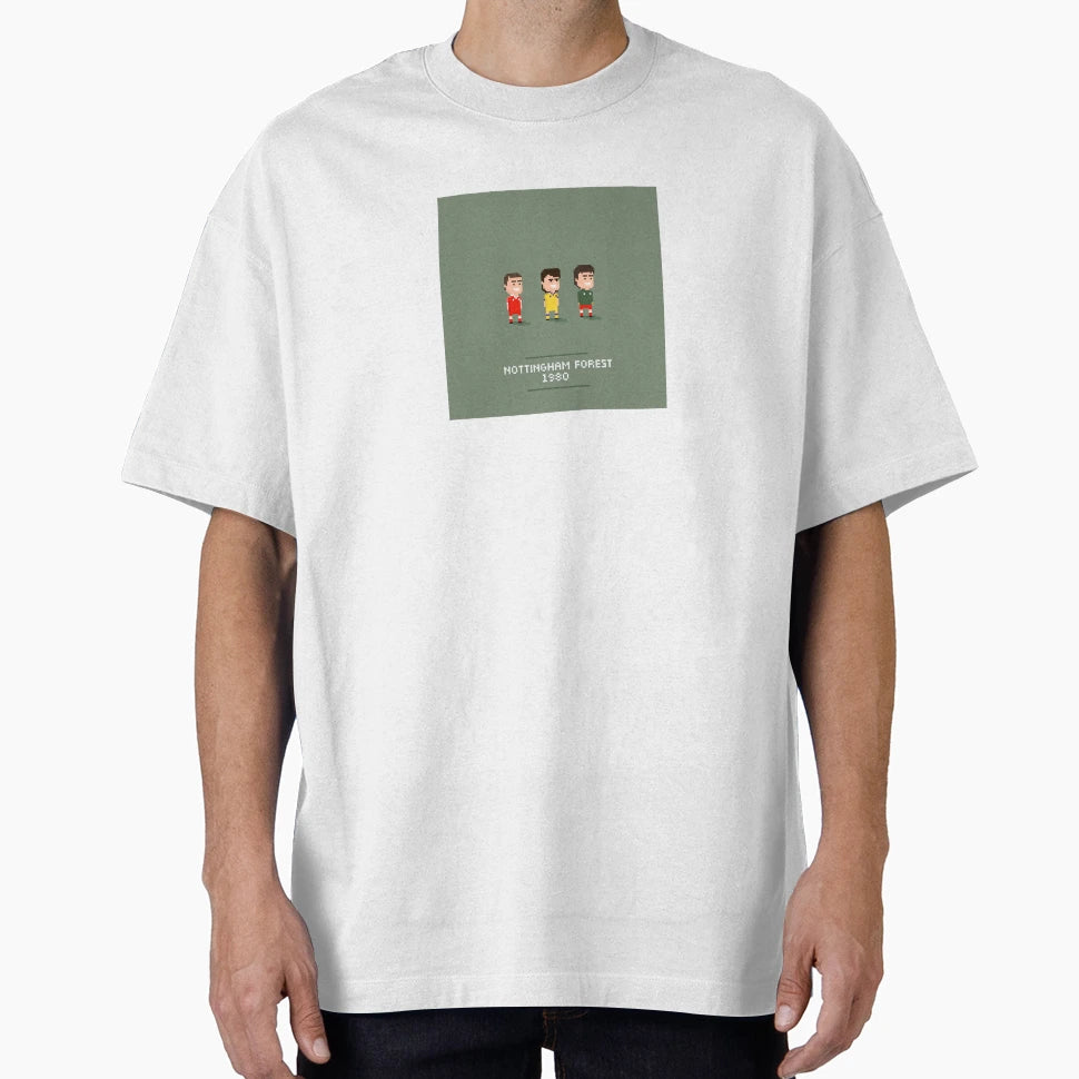 Nottingham Forest 1980 Kits T-Shirt - Unique Graphic Unisex - T-Shirt, Sweatshirt, Hoodie