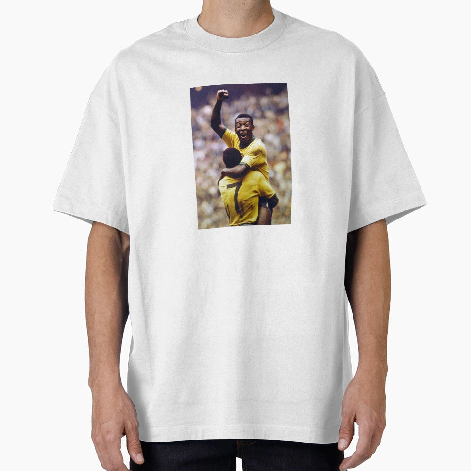 Pel S Brilliance 1970 World Cup Hero T-Shirt - Novelty Apparel Unisex - T-Shirt, Sweatshirt, Hoodie