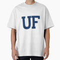 Uf Sewn Blue T-Shirt - Graphic Print Men Women - T-Shirt, Sweatshirt, Hoodie