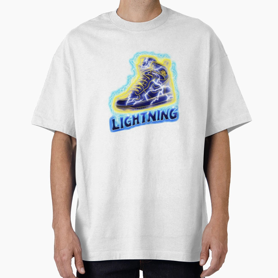 Lightning Sneaker Electric Power T-Shirt - Graphic Print Men Women - T-Shirt, Sweatshirt, Hoodie