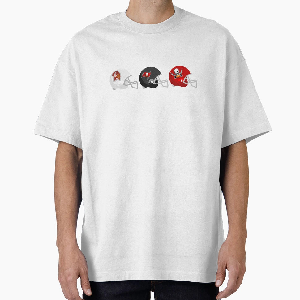 Buccaneers Helmet T-Shirt - Minimalist Print Men Women - T-Shirt, Sweatshirt, Hoodie