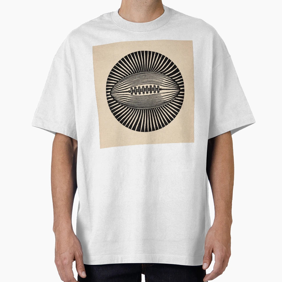 Abstract Football T-Shirt - Casual Everyday Wear Men Women - T-Shirt, Sweatshirt, Hoodie