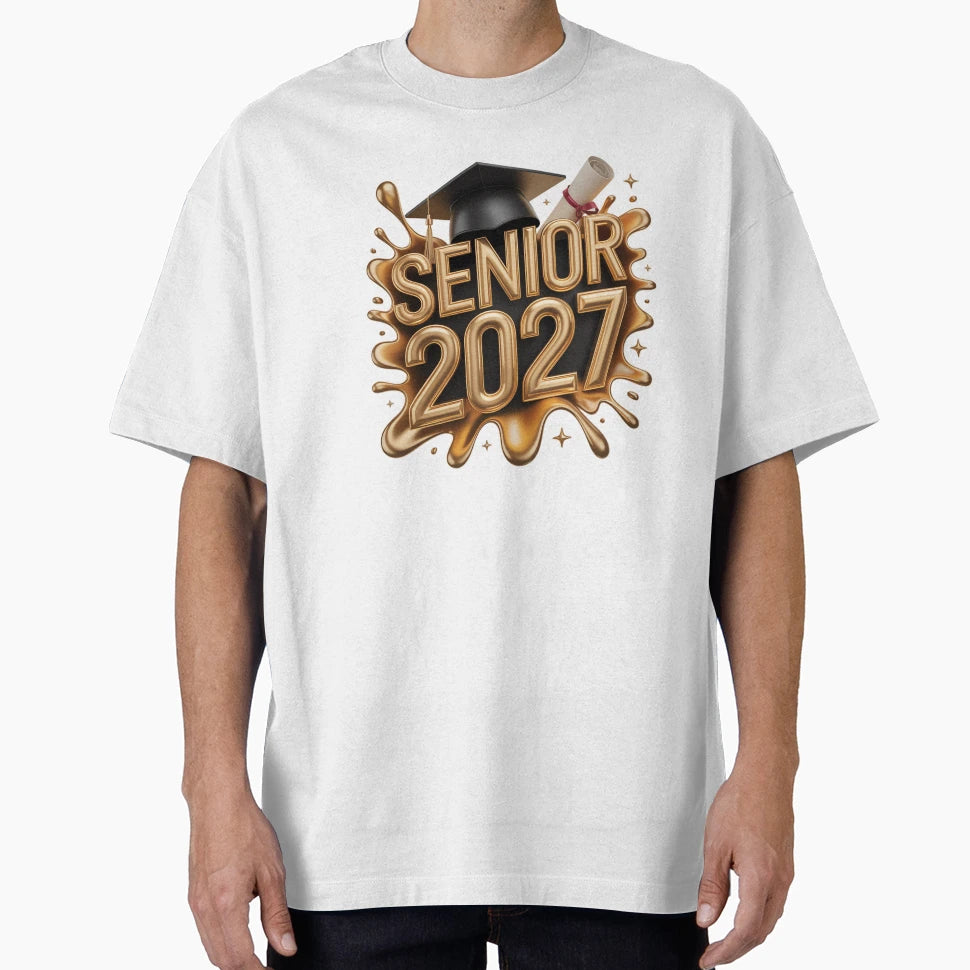 Senior 2027 T-Shirt - Casual Everyday Wear for Adults - T-Shirt, Sweatshirt, Hoodie