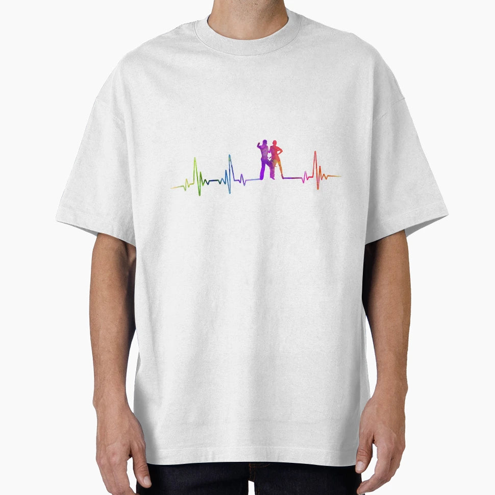 Salsa Heartbeat Watercolor T-Shirt - Unique Graphic for Adults - T-Shirt, Sweatshirt, Hoodie