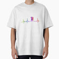 Salsa Heartbeat Watercolor T-Shirt - Unique Graphic for Adults - T-Shirt, Sweatshirt, Hoodie