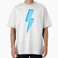 Preppy Blue Lightning Bold T-Shirt - Novelty Apparel Unisex - T-Shirt, Sweatshirt, Hoodie