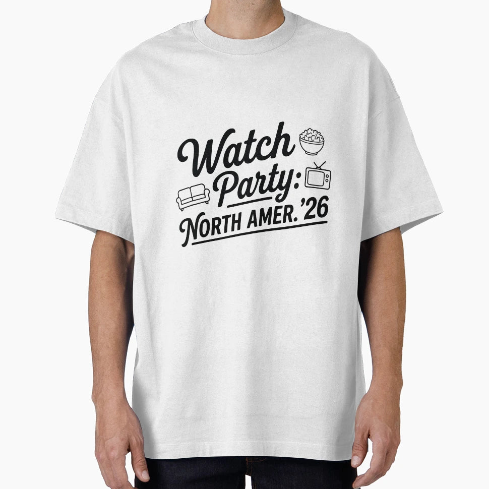 North America 26 Soccer Watch Party T-Shirt - Novelty Apparel Unisex - T-Shirt, Sweatshirt, Hoodie