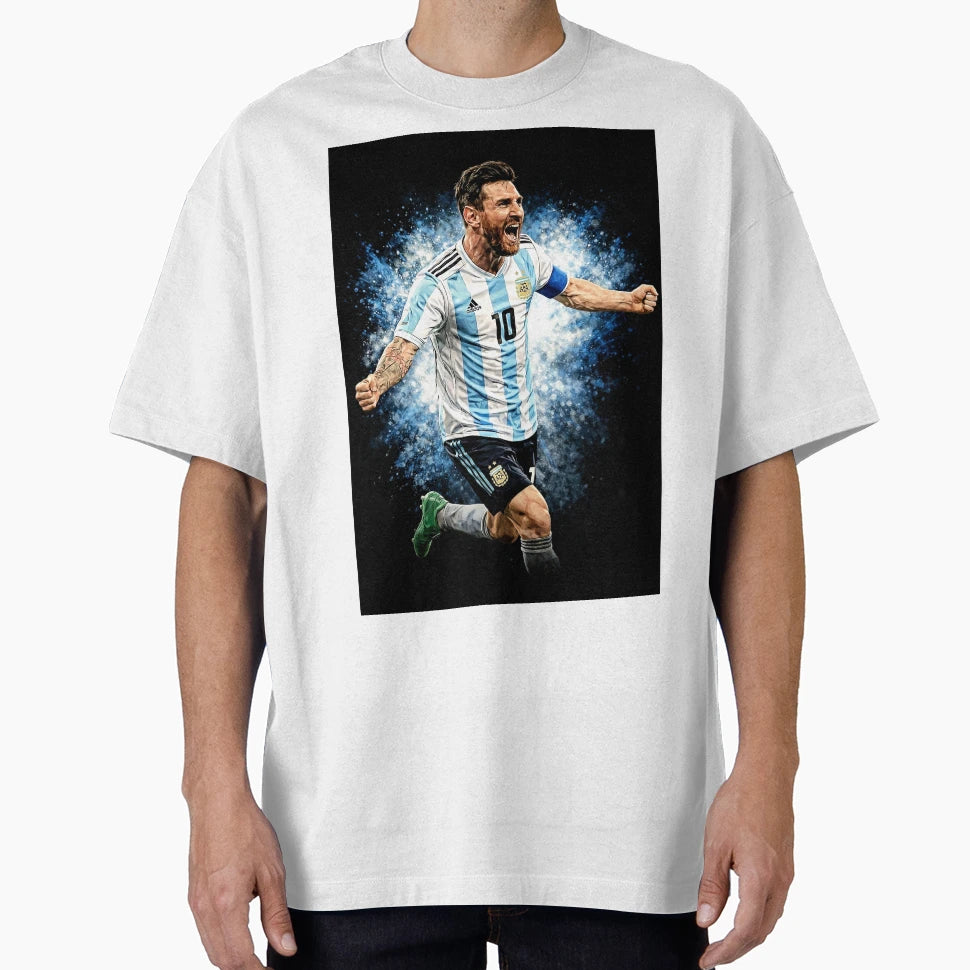 Messi Football Legend Pride T-Shirt - Aesthetic Graphic Men Women - T-Shirt, Sweatshirt, Hoodie