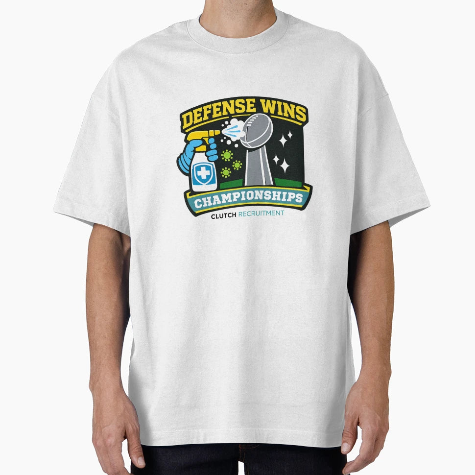 Defense Wins Championships T-Shirt - Trendy Graphic for Adults - T-Shirt, Sweatshirt, Hoodie