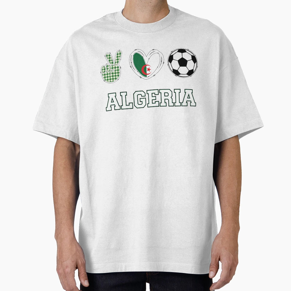 Algeria Inspired Everyday T-Shirt - Aesthetic Graphic for Adults - T-Shirt, Sweatshirt, Hoodie
