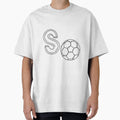 Illustration Letter S Stand Soccer T-Shirt - Streetwear Style for Adults - T-Shirt, Sweatshirt, Hoodie