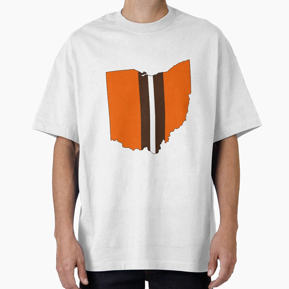 Cleveland Football T-Shirt - Aesthetic Graphic for Adults - T-Shirt, Sweatshirt, Hoodie