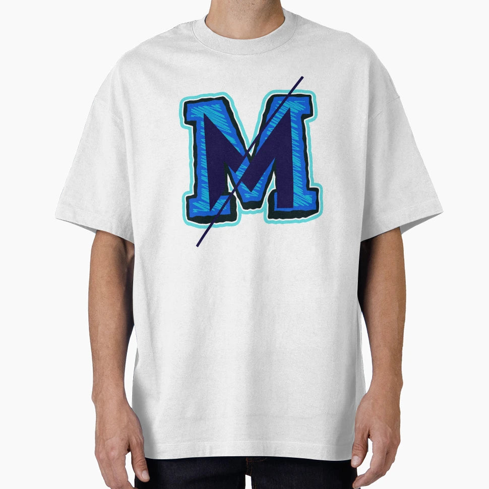Colorful Bold And Stylistic Letter M T-Shirt - Trendy Graphic Unisex - T-Shirt, Sweatshirt, Hoodie