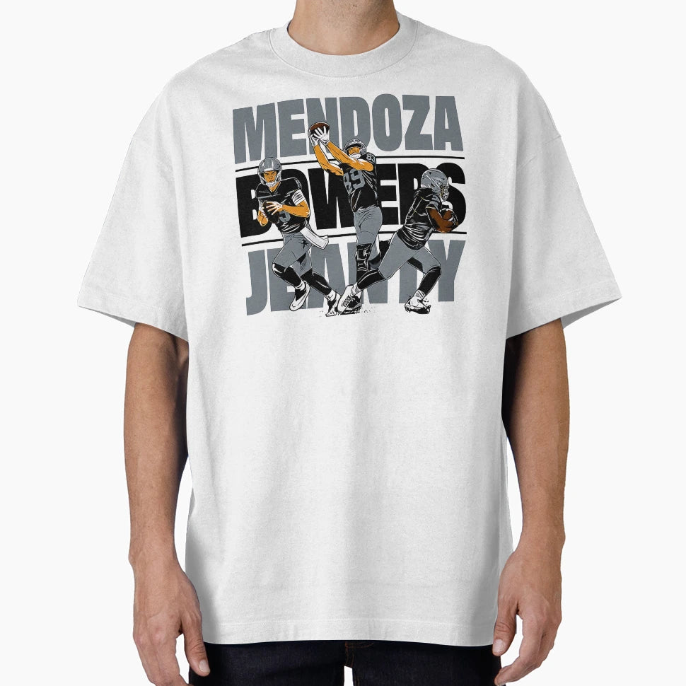 Fernando Mendoza Las Vegas Raiders T-Shirt - Streetwear Style for Adults - T-Shirt, Sweatshirt, Hoodie