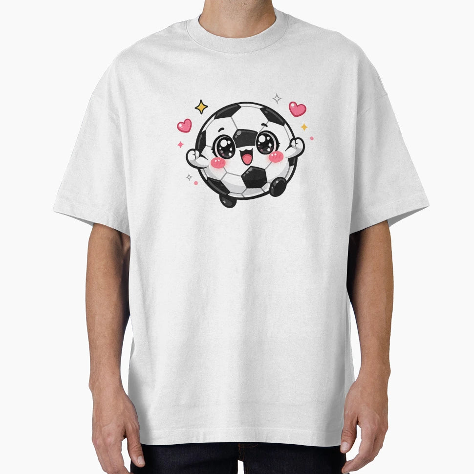 Kawaii Soccer Ball Fifa World Cup T-Shirt - Streetwear Style Unisex - T-Shirt, Sweatshirt, Hoodie
