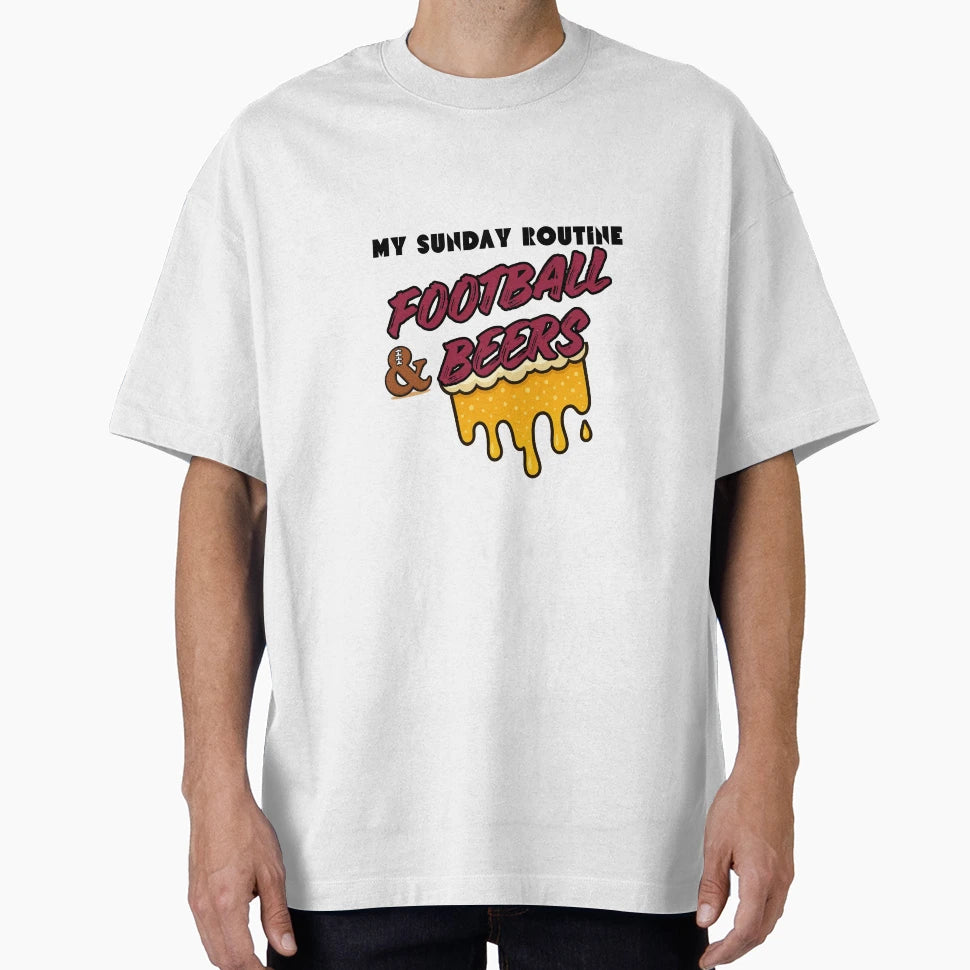 Cardinals Football Beers Funny Game Day T-Shirt - Unique Graphic Unisex - T-Shirt, Sweatshirt, Hoodie