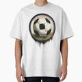Beautiful Game Soccer Ball Emblem T-Shirt - Novelty Apparel for Adults - T-Shirt, Sweatshirt, Hoodie