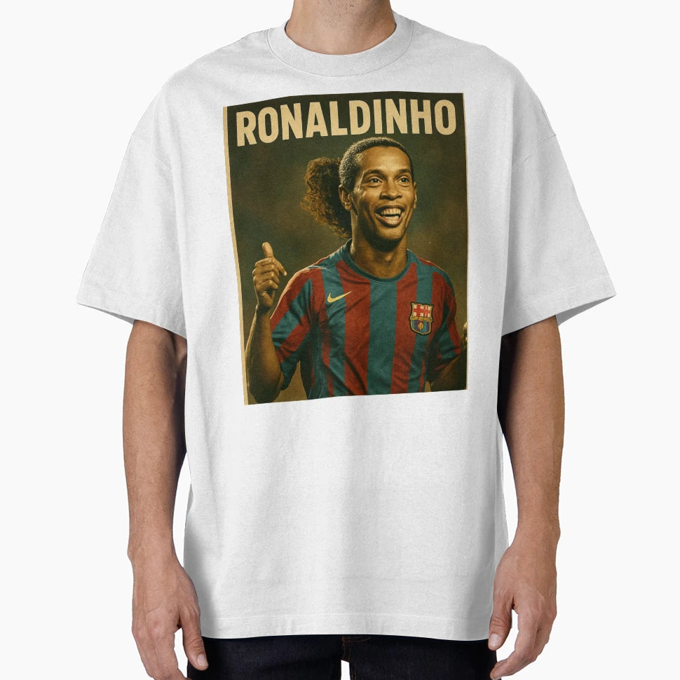 Ronaldinho T-Shirt - Fun Novelty Design Unisex - T-Shirt, Sweatshirt, Hoodie