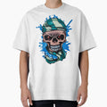 Nautical Goth Pirate Skull Dark T-Shirt - Graphic Print for Adults - T-Shirt, Sweatshirt, Hoodie